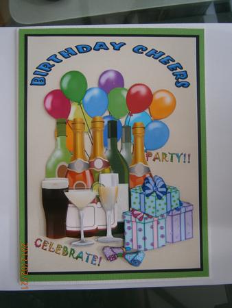 Birthday Celebrations Quick Card by Bernie Mclaughlin