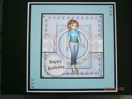 Birthday Blues - Stackers by Bernie Mclaughlin