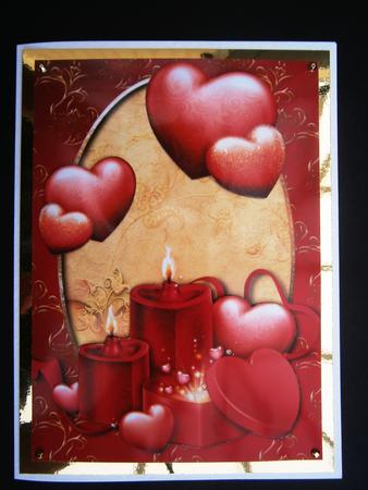 Valentines Hearts by Bernie Mclaughlin