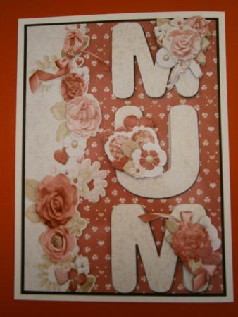 Vintage Roses for Mum by Bernie Mclaughlin