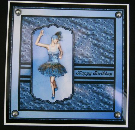 Dancing Lady 1 by Bernie Mclaughlin
