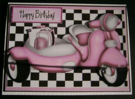 I Love My Pink Scooter! with Shopping by Bernie Mclaughlin