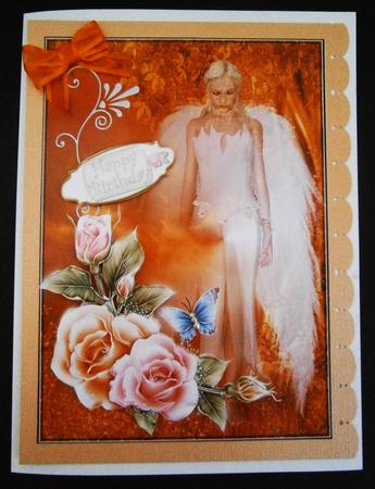 Female Birthday Card or Special Occasion by Bernie Mclaughlin