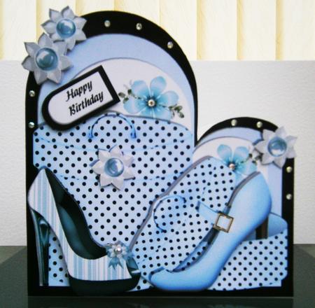 Spoilt for Choice - Shoes - Shaped Topper by Bernie Mclaughlin