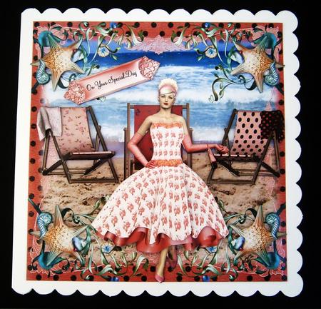 1950's Style on the Sea Shore Mini Kit by Bernie Mclaughlin