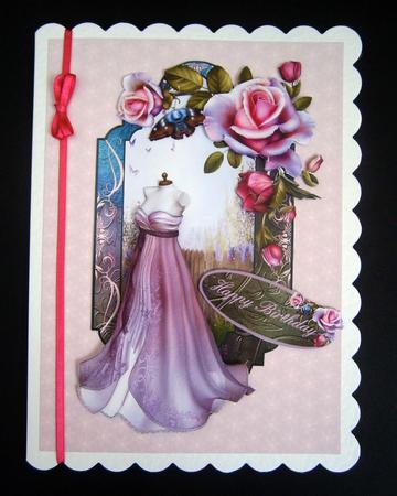 A Dress to Impress - Persian Pink by Bernie Mclaughlin