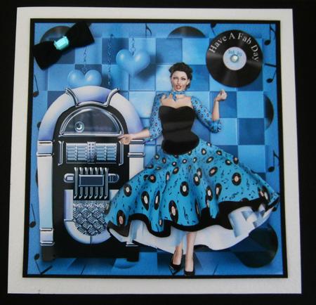 At the Hop! Retro Style Mini Kit by Bernie Mclaughlin