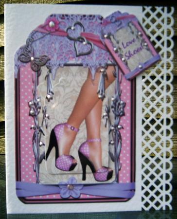 Stay Calm & Walk Tall - Love Shoes! by Bernie Mclaughlin