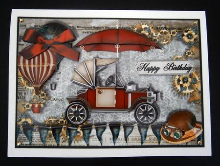 Male Birthday Card or Other Occasion by Bernie Mclaughlin