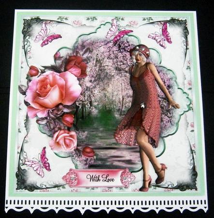 1920's Flapper Style Blossom Park by Bernie Mclaughlin