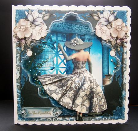 1950s Style the Teal Bird Mini Kit by Bernie Mclaughlin