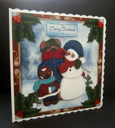 A Christmas Hug Mini Kit by Bernie Mclaughlin