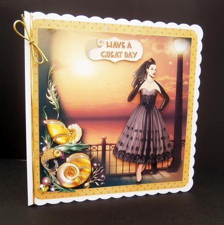 1950's Lady Promenade Stroll Mini Kit by Bernie Mclaughlin