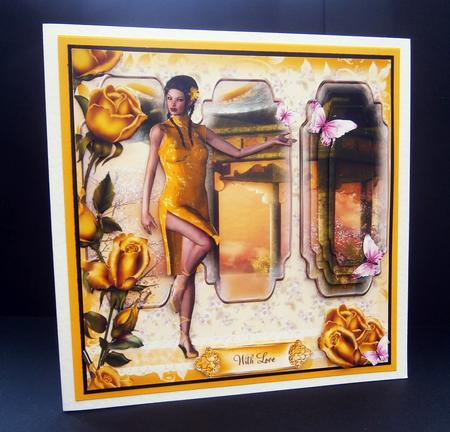 The Oriental Sunset Mini Kit by Bernie Mclaughlin
