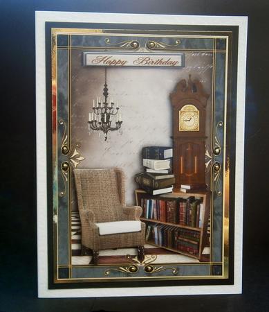 Male Birthday Card or Special Occasion by Bernie Mclaughlin