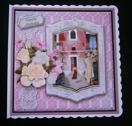 In the Marketplace Vintage Art Mini Kit by Bernie Mclaughlin