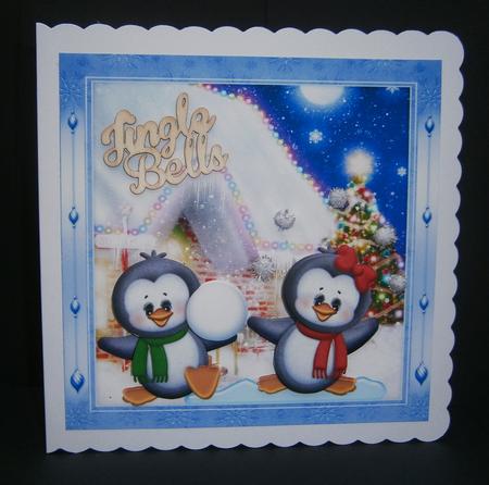 Penguins Snowball Fun Mini Kit by Bernie Mclaughlin