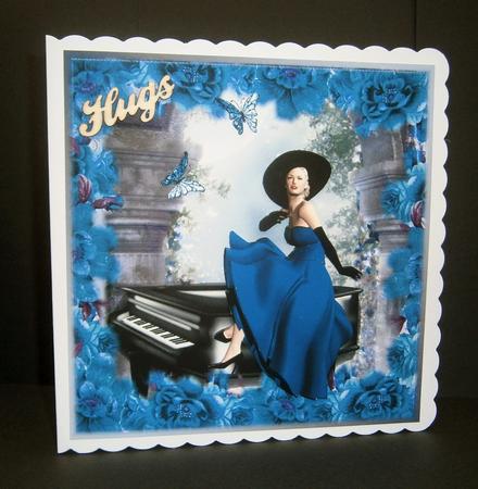 Beautiful Grace and the Piano by Bernie Mclaughlin