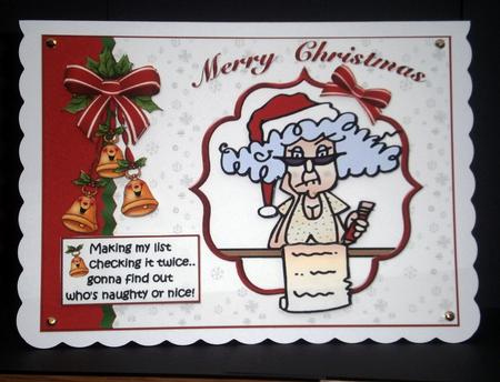 Stella is Making Her List by Bernie Mclaughlin