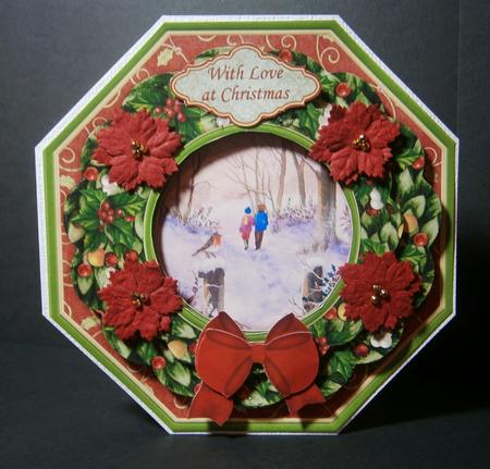Christmas Wreath Builder Winter Walk Mini Kit by Bernie Mclaughlin