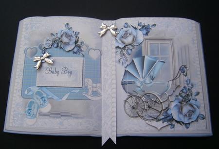 Beautiful Baby Book Style Topper by Bernie Mclaughlin