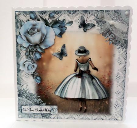 Tiptoe Through the Forest Card Front Kit by Bernie Mclaughlin