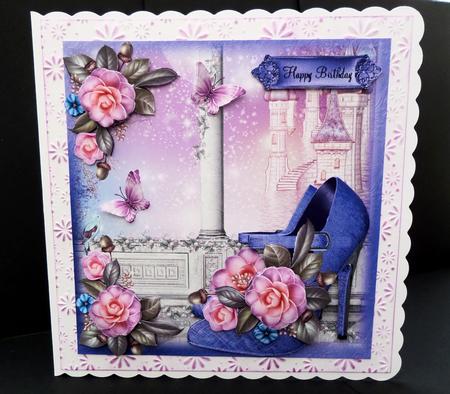Fit for a Princess Card Front Kit by Bernie Mclaughlin