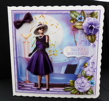 Audrey in the Parlour Mini Kit by Bernie Mclaughlin