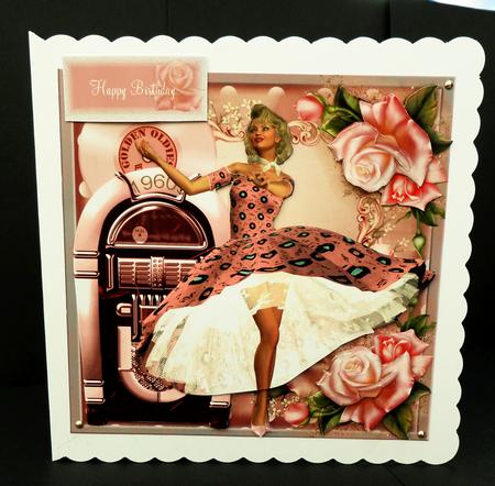 Rock and Roll! Card Front Kit by Bernie Mclaughlin