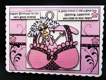 Stella and Her Very Good Friend Decoupage by Bernie Mclaughlin