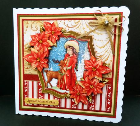 Magic of Christmas Mini Kit with Decoupage by Bernie Mclaughlin