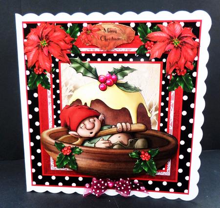 No Room for Pud! Card Front Kit by Bernie Mclaughlin