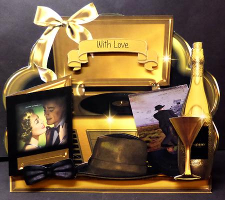 Retro Golden Shaped Male Card Kit by Bernie Mclaughlin