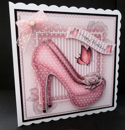 Pink Shoes Mini Kit by Bernie Mclaughlin