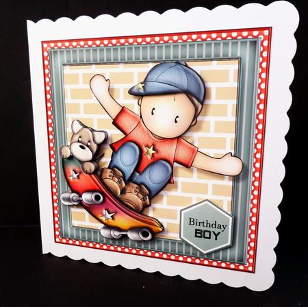 Skateboard Andy Mini Kit by Bernie Mclaughlin