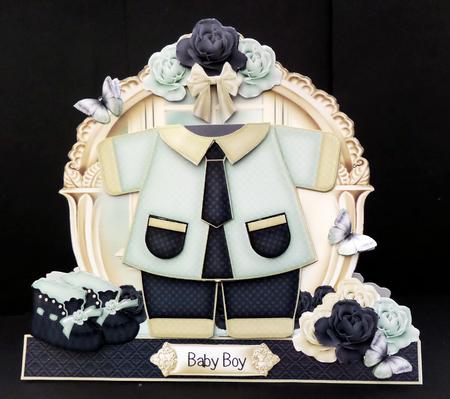 Fit for a Prince Shaped Card Kit by Bernie Mclaughlin