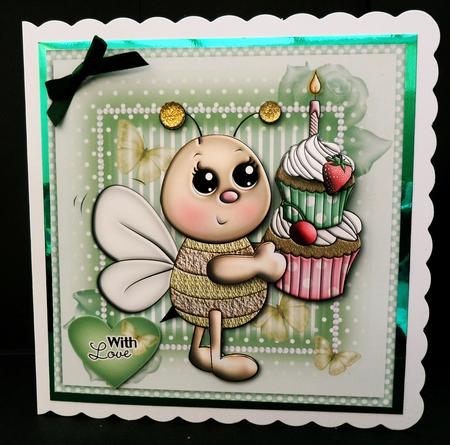 Birthday Bee Mini Kit by Bernie Mclaughlin