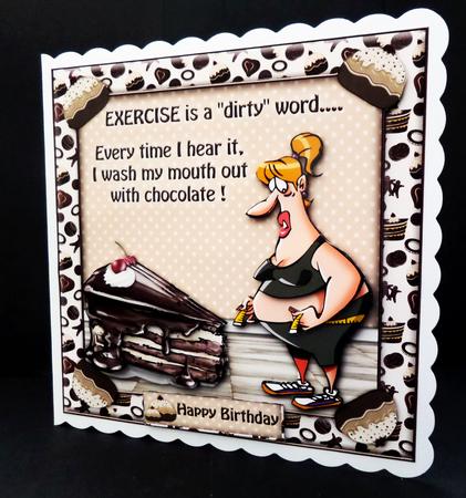 Exercise is a Dirty Word by Bernie Mclaughlin