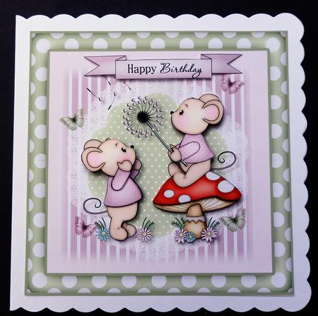 Dandelion Wishes Mini Kit by Bernie Mclaughlin