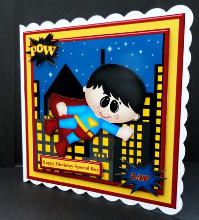 Super Hero Birthday Boy Mini Kit - Ages 3-10 by Bernie Mclaughlin