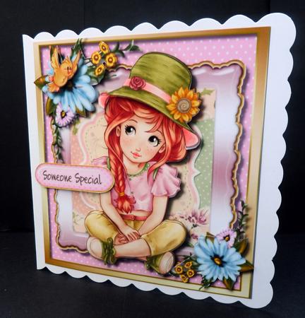 8x8 Mini Kit , Hello Little Birdie by Bernie Mclaughlin