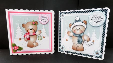 Christmas Teddies Bumper Kit by Bernie Mclaughlin