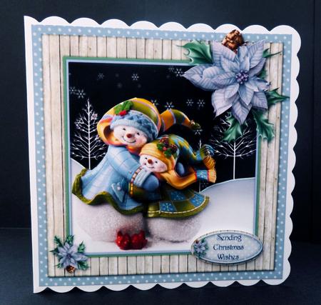 Christmas Cuddles by Bernie Mclaughlin
