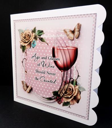 Age and Glasses of Wine Mini Kit by Bernie Mclaughlin