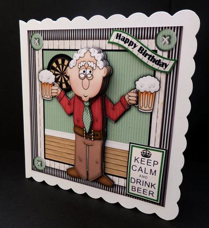 A Pint of Beer in Each Hand Mini Kit by Bernie Mclaughlin