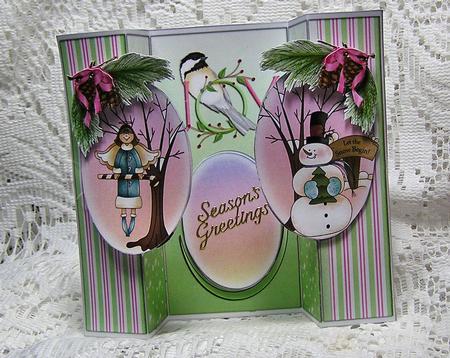 Christmas Joy Foldback Kit by Beth Schwan