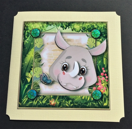 A Day at the Zoo Rhino by Bettina Keis Jensen