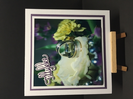 Tying The Knot 51 - Weddings & Handfastings - 3D Decoupage + Matching Insert & Tag  by Bettina Keis Jensen