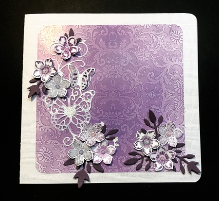 Ten A4 Faux Embossed Paisley Pastel Backing Papers Set One For Card Making, Scrapbook Pages & Papercrafts by Bettina Keis Jensen