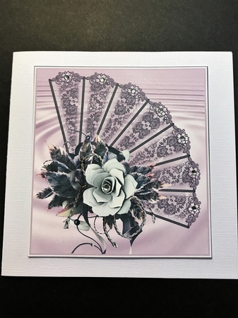 lace fan mini kit by Bettina Keis Jensen